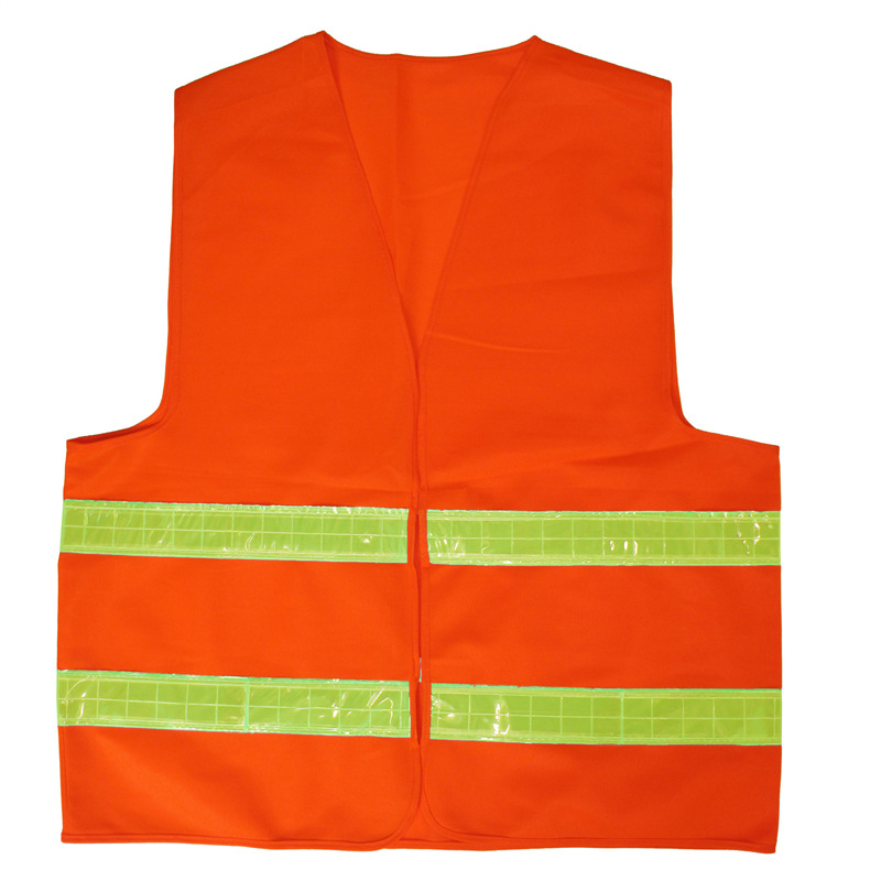 Chaleco reflectante de seguridad Chaleco de montar anillo suéter tráfico construcción fluorescente resalte enrejado ropa transpirable imprimible