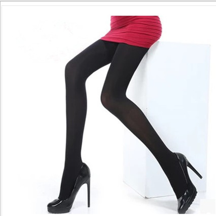 Wholesale Amazon cross-border spring and autumn velvet 200D pantyhose foreign trade does not drop high-elastic slim women's leggings