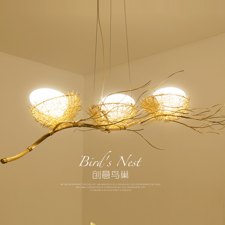 Creative bar LED ceiling lamp for living room for bedroom