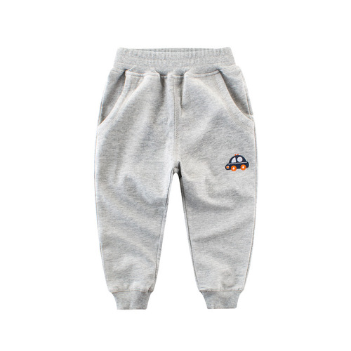Korean children's clothing autumn new products 2024 children's pants baby pants boys sweatpants one piece consignment