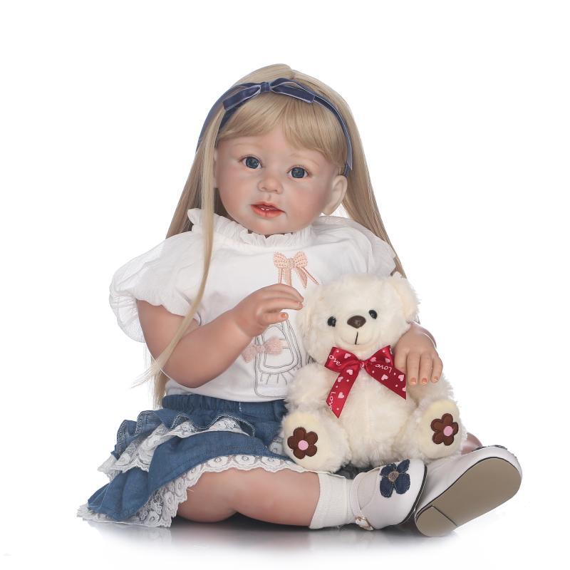 Simulación años de edad muñeca niña reborn niño niños ropa modelo accesorios lindos