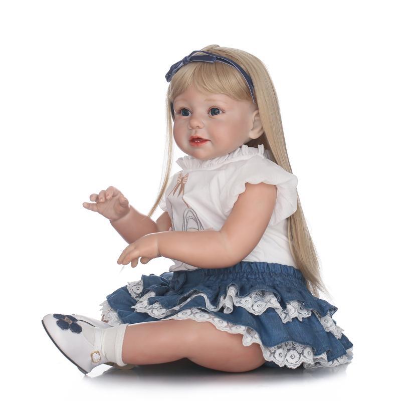 Simulación años de edad muñeca niña reborn niño niños ropa modelo accesorios lindos