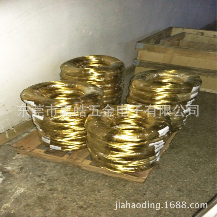 供应H62黄铜 H65插针 C2600黄铜线 硬度折弯不断