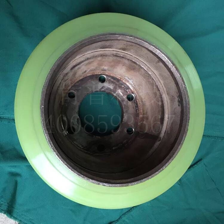 CPU工业脚轮PU 弹性体导轮 叉车轮 抗压 载
