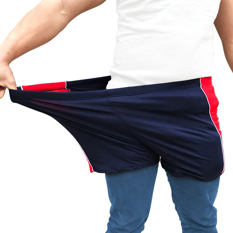 Bañador extra grande boxeador de los hombres gordos más tamaño cómodo traje de baño suelto 75,00 kg-125,00 kg