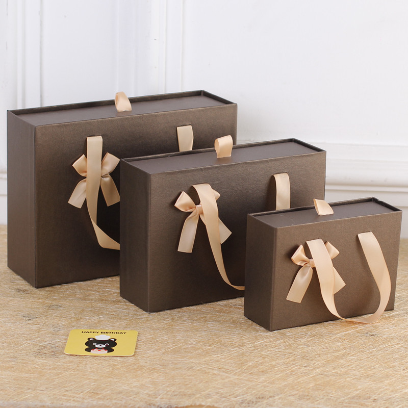 Gift Box Coffee Drawer Packaging Box Perfume Rectangular Gift Box Festival Skin Care Box Spot