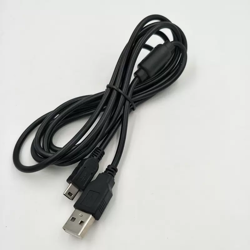Factory direct selling PS3 handle data cable 1.8m with magnetic ring data cable spot PS3 handle charging cable