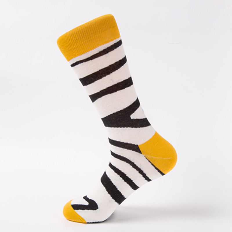 Unisex fashion colorful men's socks animal series casual couple socks no jams_voghion.com