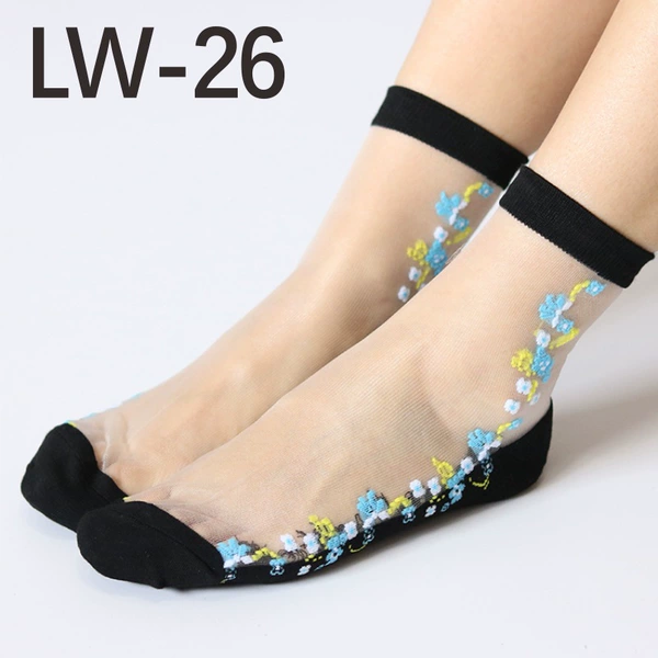 Lw-26 white silk