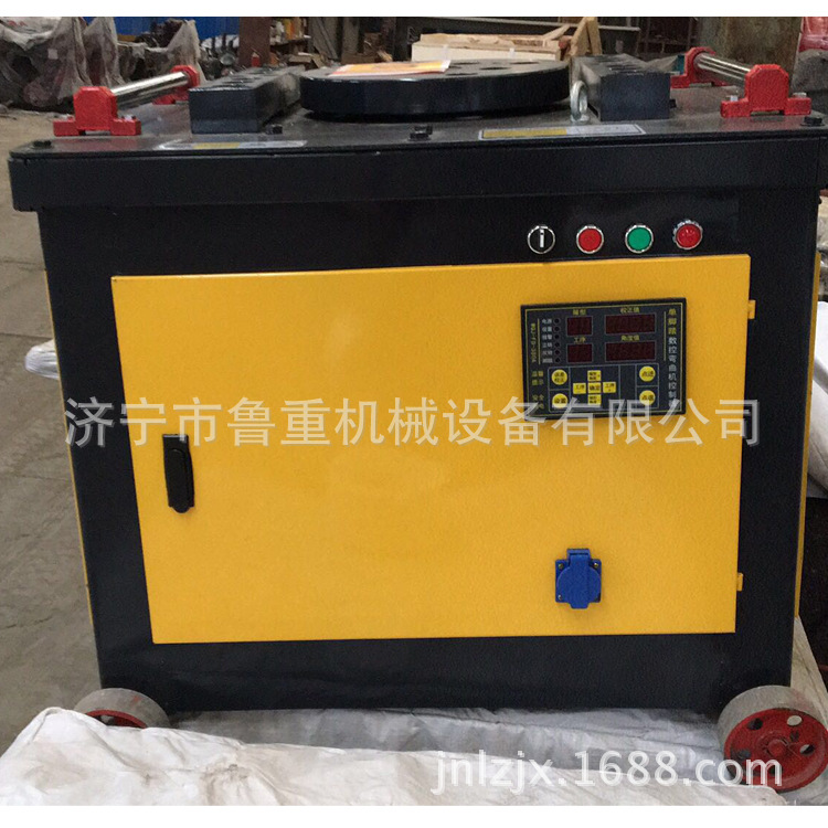山东鲁重生产GW40加重型钢筋弯曲机认购金 钢筋数控弯曲机价格