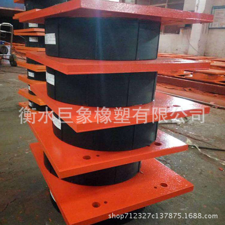 桥梁GPZ盆式橡胶支座网架钢支座抗震球形 铅锌建筑隔震支座