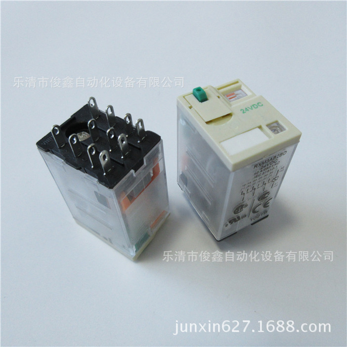 小型中间继电器RXM3AB2ED 48VDC 三开三闭 11脚