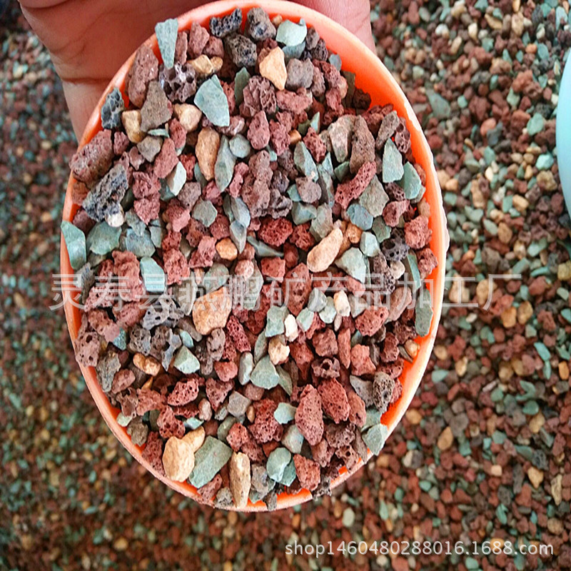 燕鹏供应多肉植物园艺彩虹石虹彩石盆栽花卉颗粒铺面基质