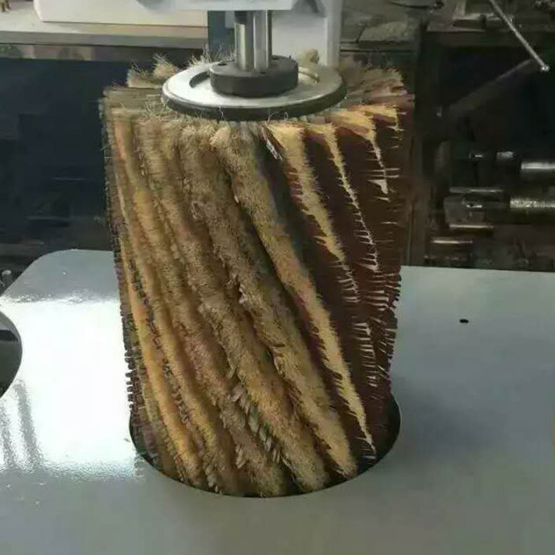 Fábrica de madera maciza pulido y pulido rodillo de tela abrasiva lijadora cepillo de sisal rodillo de banda de sisal cepillo de tira de tela abrasiva rueda de pulido