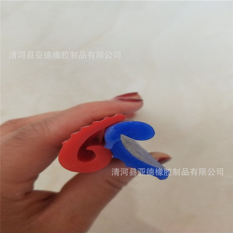厂家直销红色硅胶挤出条实心硅胶密封条 可加工定非标异形条