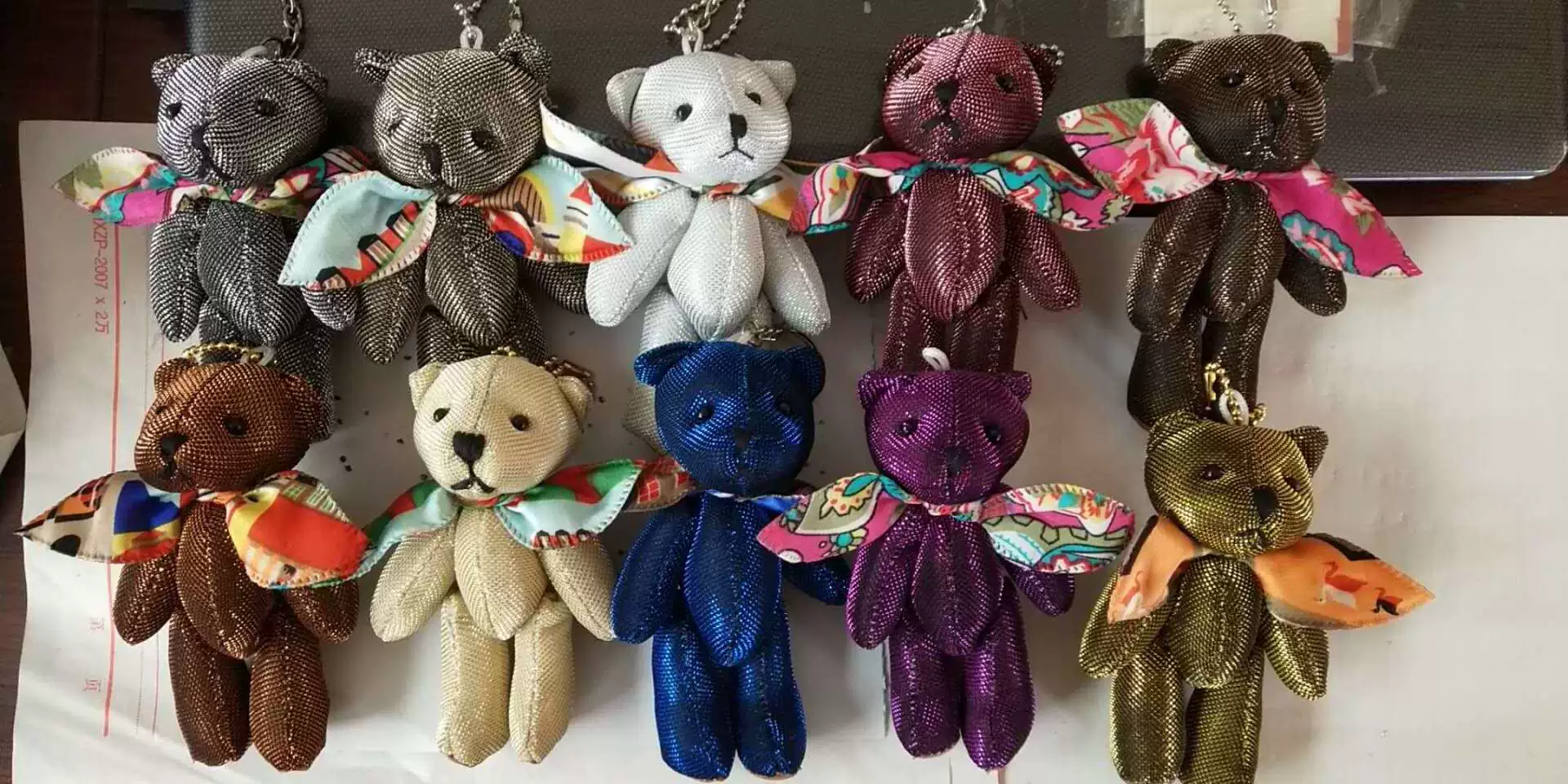 Plush toy, accessory, doll, with little bears
