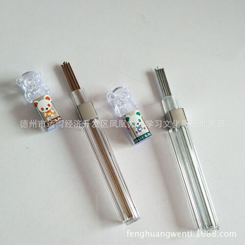 Manufacturer Direct Sales Coke 9014 Automatic Pencil Lead 0.7mm 0.5mm Gold and Silver Student Activity Pencil Replacement Lead