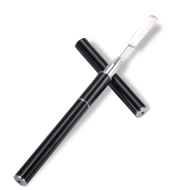 Las ventas directas de la fábrica de Zhifei con el diamante pueden ordenar la extensión rápida del clavo logo9M crema de doble propósito de doble cabeza pluma de acero empuje fototerapia pluma