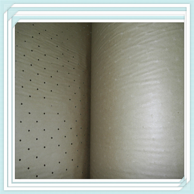 东莞80克到100克打孔牛皮纸抓孔牛皮纸裁床带孔纸透气纸价格优惠
