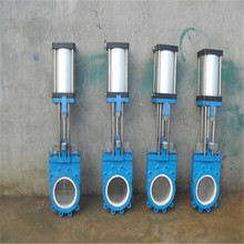 Z673X-10 浆液阀 气动闸板阀 Z673X-10 气动刀闸阀 气动浆料阀