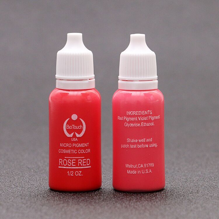 Biotouch Baode cuerpo tatuaje ceja pigmento tatuaje bordado ceja tatuaje labio Eyeliner pigmento 15ml sola botella belleza maquillaje