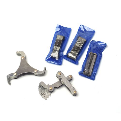 Metric/imperial/American integrated thread template/rib template/thread gauge/thread gauge 55 degrees 60 degrees