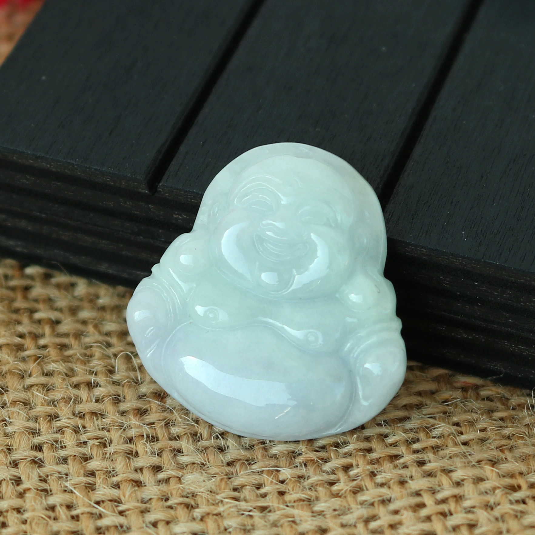御美 Natural jade jade, replica walnut, pendant