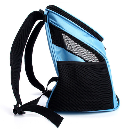 Pet backpack, portable dog bag, cat bag, pet backpack, breathable mesh Oxford pet bag, teddy bag