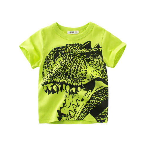 Summer 2024 Korean Style Children's T-shirt for Young Boys, Baby Base Shirt, Children's Clothing, Dropshipping One Piece