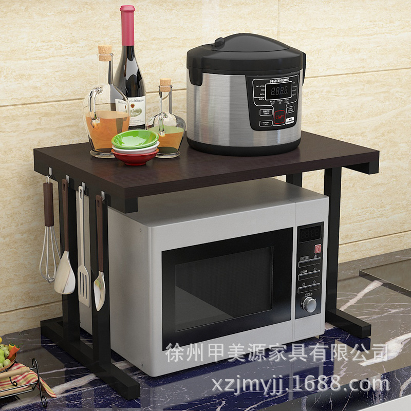 Venta al por mayor estante de almacenamiento de cocina estante de horno de microondas estante de almacenamiento simple de doble capa estante de almacenamiento de 2 capas estante simple de almacenamiento de horno