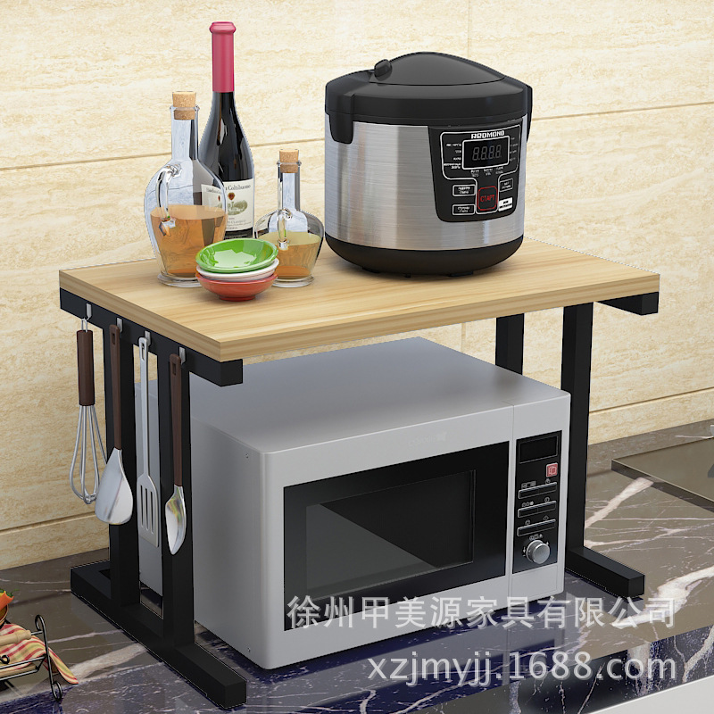 Venta al por mayor estante de almacenamiento de cocina estante de horno de microondas estante de almacenamiento simple de doble capa estante de almacenamiento de 2 capas estante simple de almacenamiento de horno