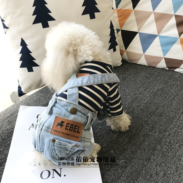 Denim autumn overall
