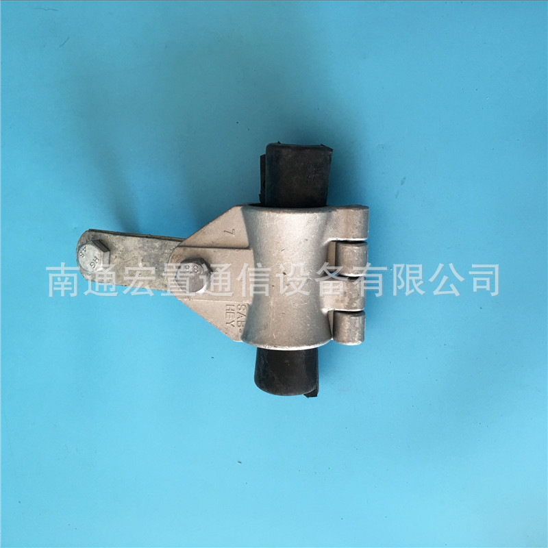 宏置ADSS光纤悬垂线夹100米跨距小档距悬垂线夹内蒙古地区