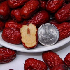 Red dates, Ruoqiang gray dates, a specialty of Xinjiang, daily snack food, porridge, soup, red dates, dried dates
