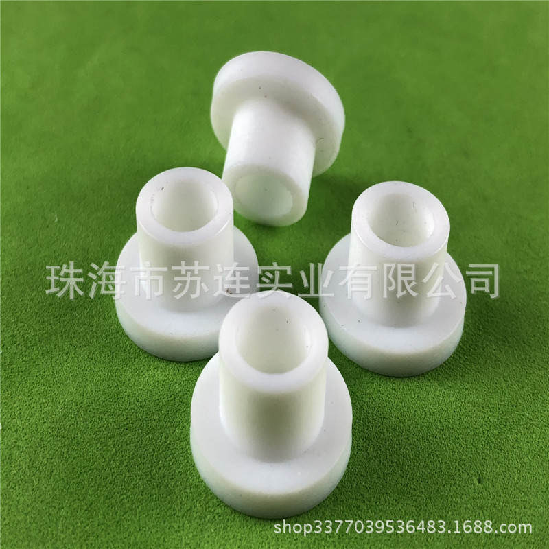 厂家批发各种规格 铁氟龙台阶垫圈 耐高温耐老化聚四氟乙烯套管