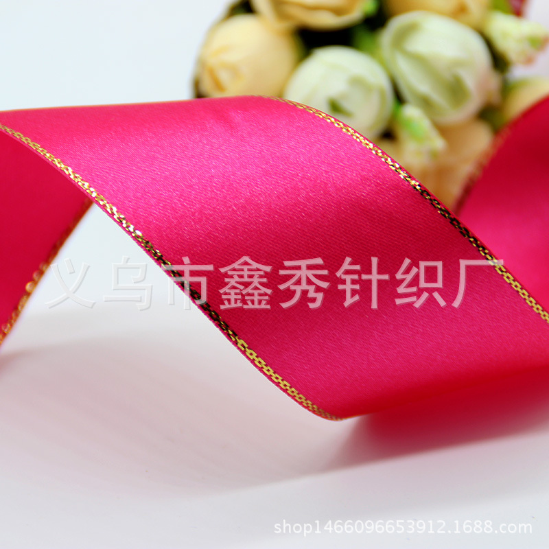 [작은 도매] 4CM 프놈펜 리본 리본 리본 선물 상자 포장 리본 웨딩 리본 스트랩