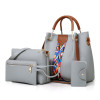 Fashionable set, purse, one-shoulder bag, 2023 collection, European style, 4 piece set, wholesale