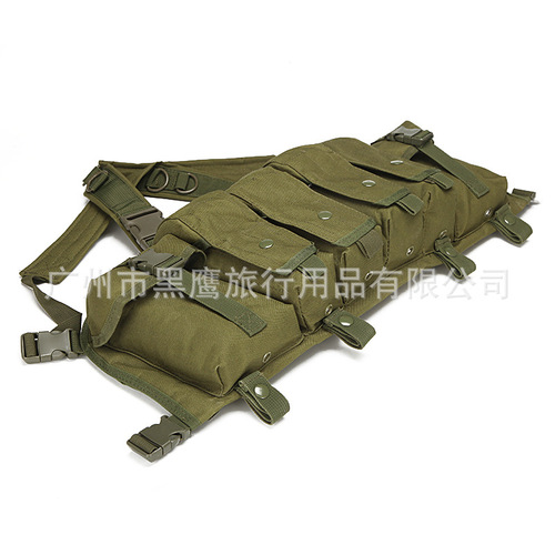 Tactical MOLLE System Combat Field Gear Security Training Uniform Military Enthusiast Fast Unbuttoned Chest Harness
