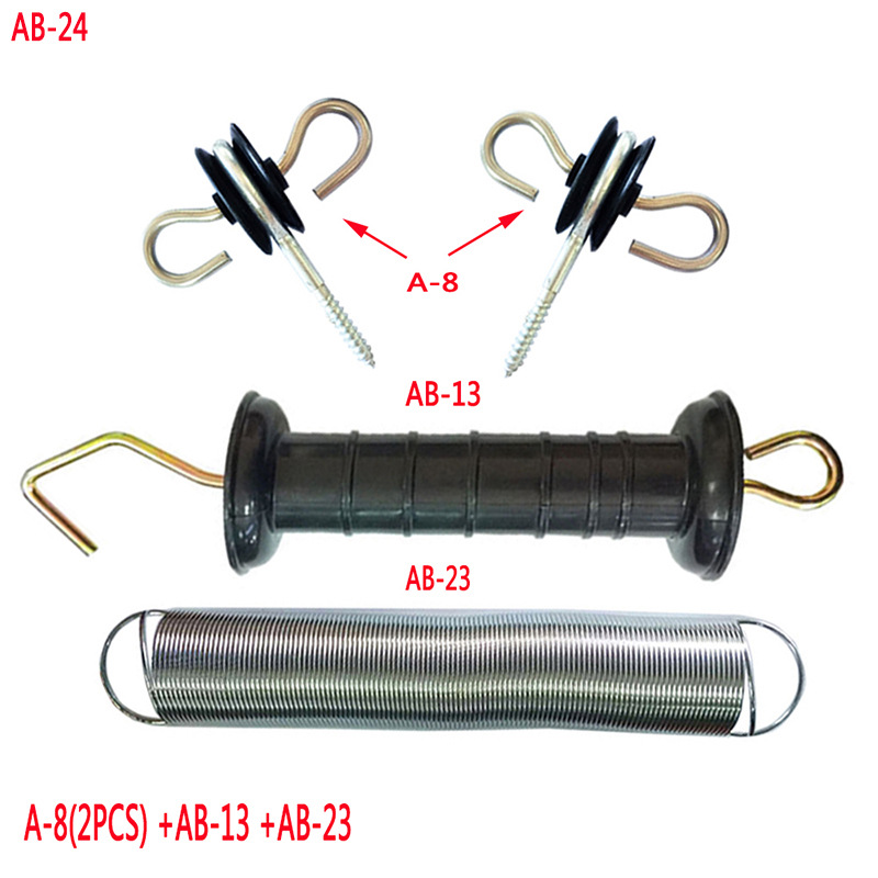 吸塑包装现货批发量大牧场栅栏配件不锈钢门把手栅栏配件量大价优