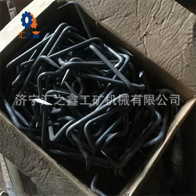 厂家批发各种规格扒钉  12*200螺纹钢扒钉  工矿配件量大从优