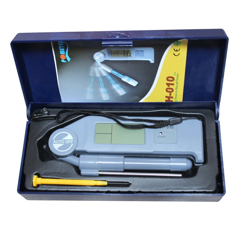 设计独特 高端PH计折叠式酸碱度  温度  湿度三合一测试仪 PH-010