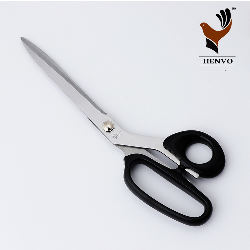 Tijeras de costura de 10 pulgadas tijeras de ropa tijeras de acero inoxidable tijeras hechas a mano gran cantidad en stock Venta caliente