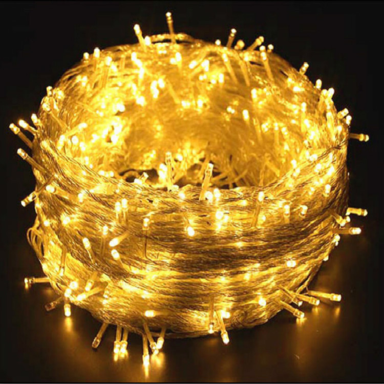 Luces decorativas de ambiente navideño, luces LED al aire libre impermeables, puestos de venta en centros comerciales, luces de boda, luces de cadena de estrellas