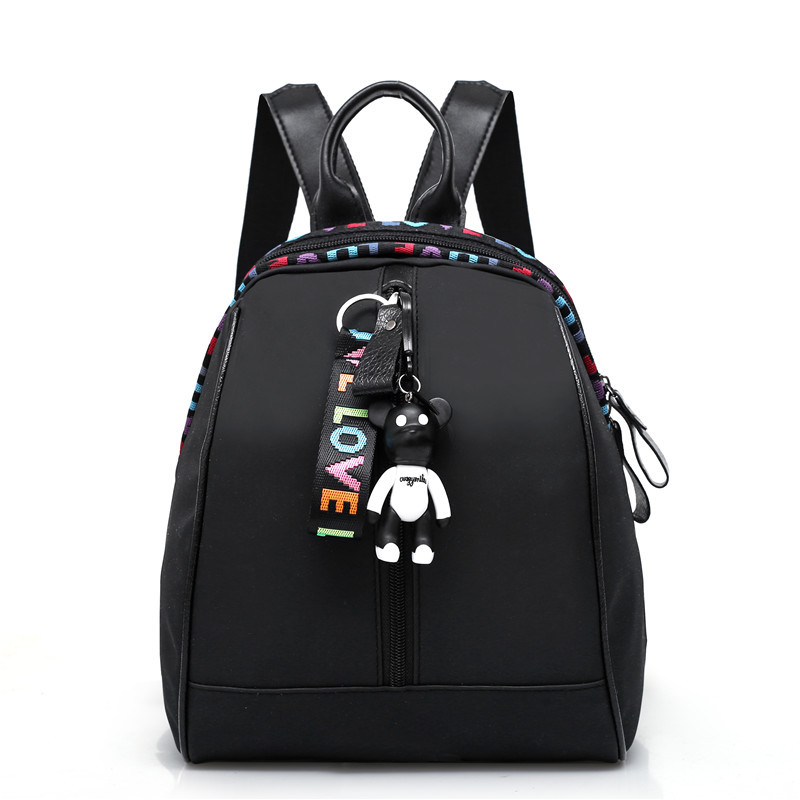 Oxford mochila de mujer bolso de primavera de mujer estilo coreano de moda versátil cintura de color sólido mochila de doble espalda