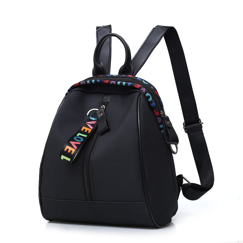 Oxford mochila de mujer bolso de primavera de mujer estilo coreano de moda versátil cintura de color sólido mochila de doble espalda