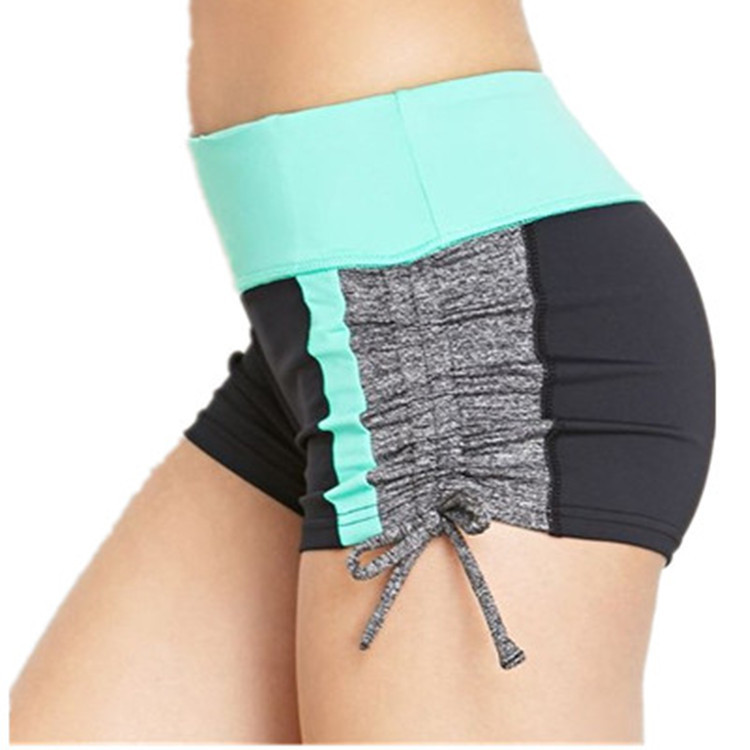 New Quick-drying Sports Running Shorts Quick-drying Breathable Shorts Yoga Spinning Sports Splicing Pants