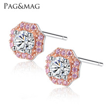 PAG&MAG �����pɫ���ʯ���S925�y΢肰׷��ʯ�¿�s�r������