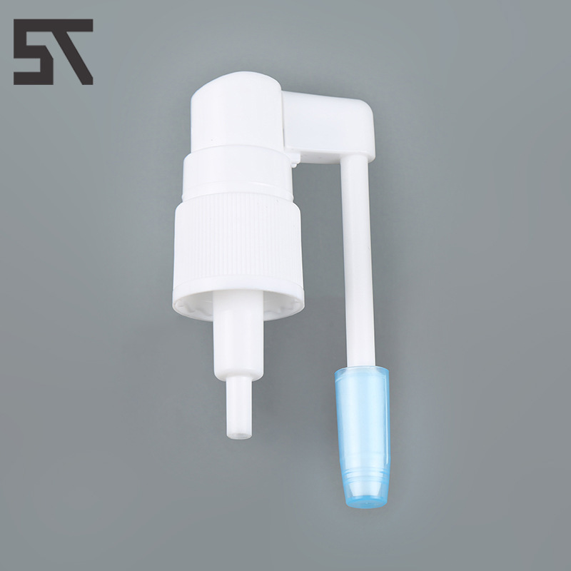 厂家供货摇杆喷雾剂喷头 白色360°旋转喷雾头 鼻喷摇杆喷头