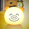 Colorful Silicon Silver Night Lights Intelligent Remote Panda pat the lights of romantic Bluetooth music atmosphere light animal customization