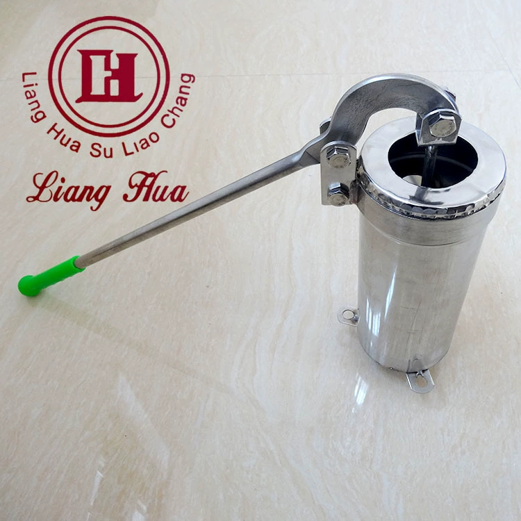 Нержавеющая сталь трехступенчатая рука с коротким прямым насосом встряхивания скважины водяной насос ручной встряхивания водяной насос всасывающий насос откачки скважины водяной насос